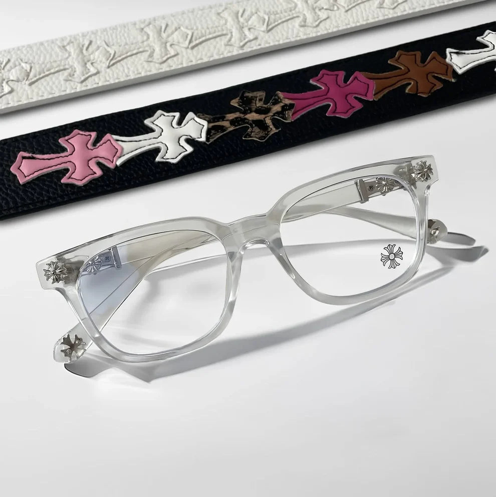 Chrome hearts glases transparenti silver
