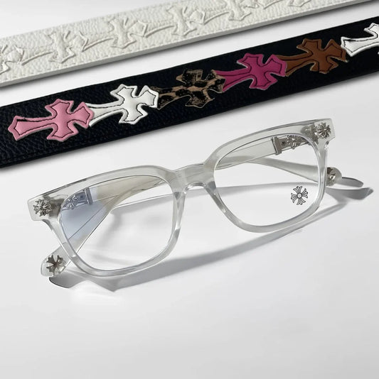Chrome hearts glases transparenti silver