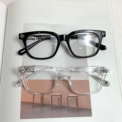Chrome hearts glases transparenti silver