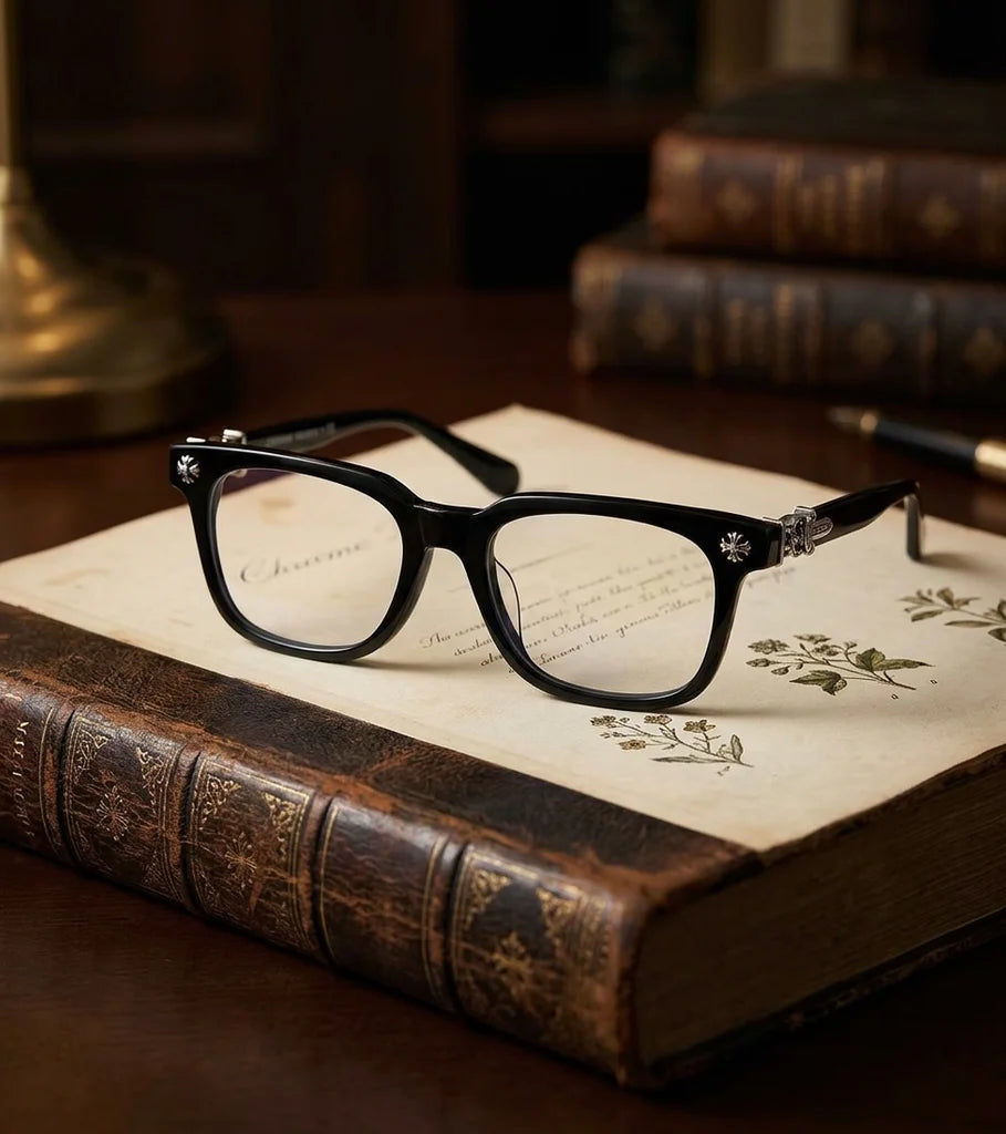 Chrome hearts glases transparenti silver